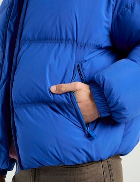 Chamarra acolchada Hugo Blue con bolsillos para hombre