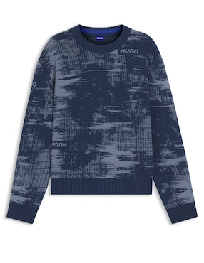 Suéter Hugo Blue cuello redondo para hombre