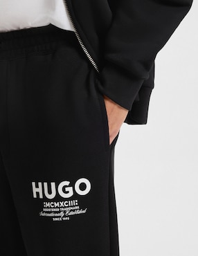 Pants regular Hugo Blue con agujeta para hombre