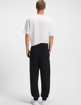 Pants regular Hugo Blue con agujeta para hombre