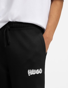 Pants regular Hugo blue con elástico para hombre