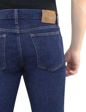 Jeans relaxed bota Innermotion 3403 lavado obscuro para hombre
