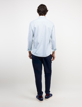 Camisa casual El ganso manga larga para hombre