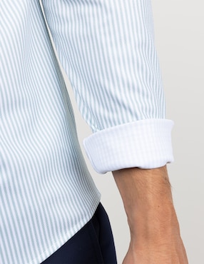 Camisa casual El ganso manga larga para hombre