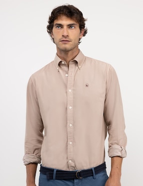 Camisa casual El Ganso manga larga para hombre