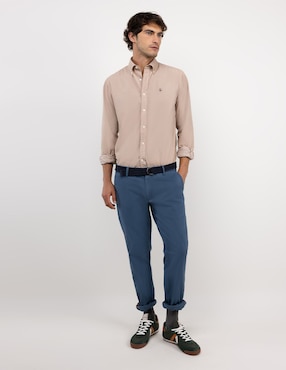 Camisa casual El Ganso manga larga para hombre