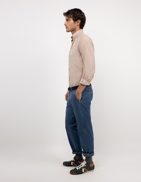 Camisa casual El Ganso manga larga para hombre