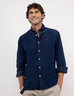 Camisa casual El Ganso manga larga para hombre
