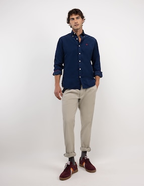 Camisa casual El Ganso manga larga para hombre
