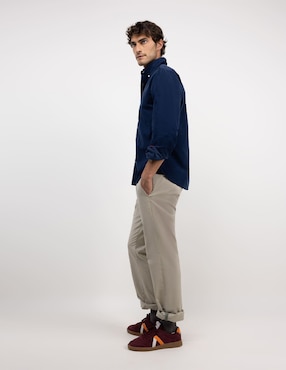 Camisa casual El Ganso manga larga para hombre