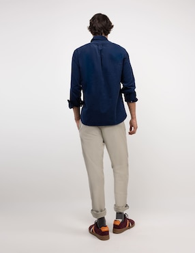 Camisa casual El Ganso manga larga para hombre