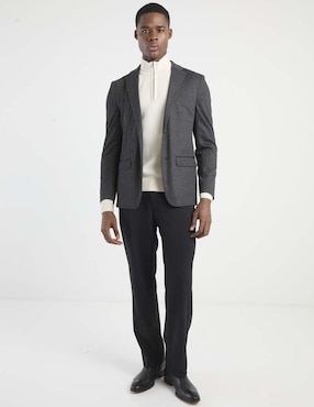 Pantalón de vestir recto Abercrombie & Fitch de algodón para hombre
