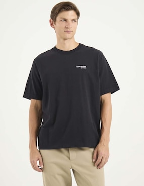 Playera Abercrombie & Fitch cuello redondo para hombre