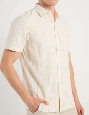 Camisa casual Elemento Uomo de algodón manga corta para hombre