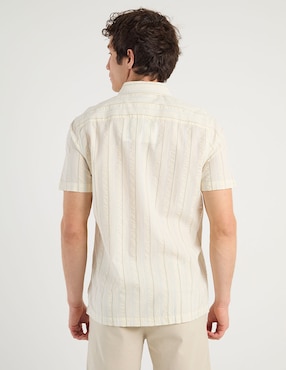 Camisa casual Elemento Uomo de algodón manga corta para hombre