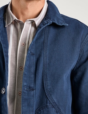 Chamarra denim Elemento Uomo con bolsillos para hombre