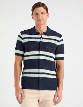 Camisa casual Elemento Uomo de algodón manga corta para hombre
