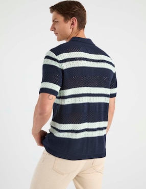 Camisa casual Elemento Uomo de algodón manga corta para hombre