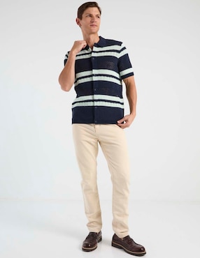 Camisa casual Elemento Uomo de algodón manga corta para hombre