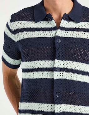 Camisa casual Elemento Uomo de algodón manga corta para hombre