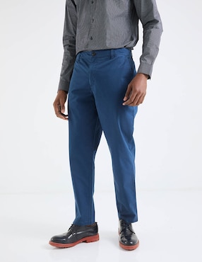 Pantalón casual chino straight Elemento Uomo de algodón para hombre