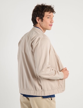 Chamarra bomber elemento uomo de algodón con bolsillos para hombre