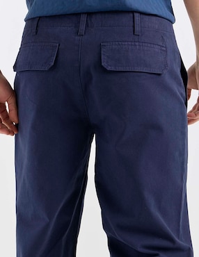 Pantalón straight Elemento Uomo de algodón para hombre