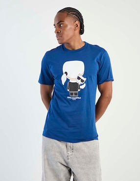 Playera Karl Lagerfeld Paris cuello redondo para hombre