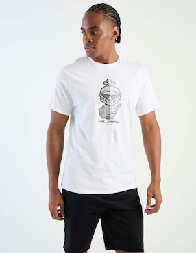 Playera Karl Lagerfeld Paris cuello redondo para hombre