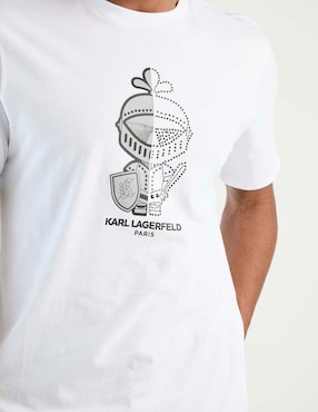 Playera Karl Lagerfeld Paris cuello redondo para hombre