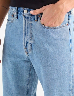 Jeans straight Abercrombie & Fitch lavado claro para hombre