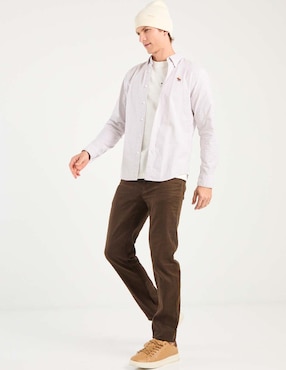 Playera Abercrombie & Fitch cuello redondo para hombre