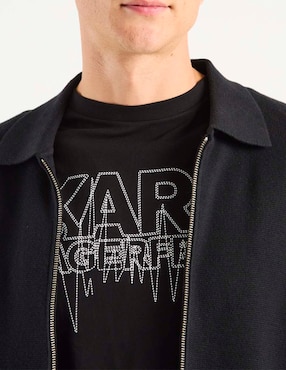 Chamarra casual Abercrombie & Fitch de algodón para hombre