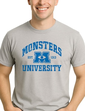 Playera Monsters University cuello redondo para hombre