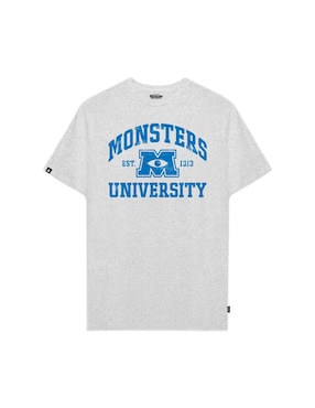 Playera Monsters University cuello redondo para hombre