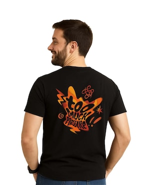 Playera Disney intensamente cuello redondo para hombre