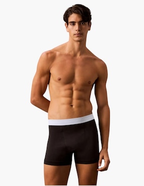 Set bóxer trunk Calvin Klein de algodón para hombre 3 piezas