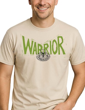 Playera Disney the mandalorian cuello redondo para hombre
