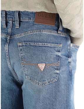 Jeans skinny Guess M5BA0PD4K30-FLXI deslavado para hombre