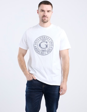 Playera Guess cuello redondo para hombre
