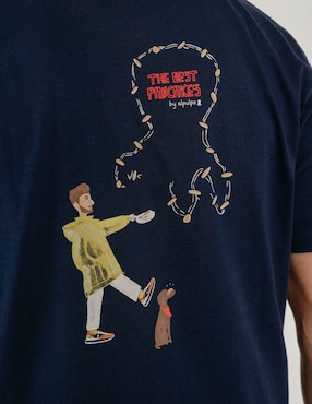 Playera El Pulpo cuello redondo para hombre