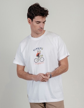 Playera El Pulpo cuello redondo para hombre