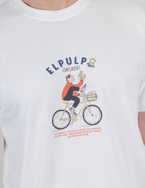 Playera El Pulpo cuello redondo para hombre