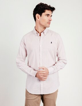 Camisa casual El Pulpo manga larga para hombre