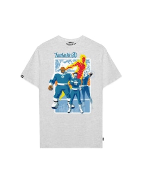 Playera Fantastic Four los 4 fantásticos cuello redondo para hombre