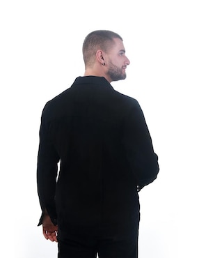 Set de chamarra denim Indicum Denim de mezclilla con bolsillos para hombre