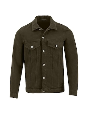 Set chamarra denim indicum denim de mezclilla con bolsillos para hombre