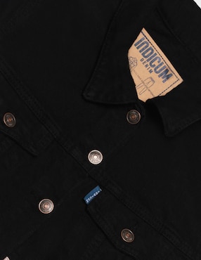 Set chamarra denim indicum denim de mezclilla con bolsillos para hombre