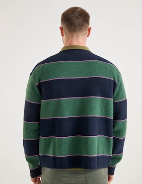 Suéter Abercrombie & Fitch cuello redondo para hombre