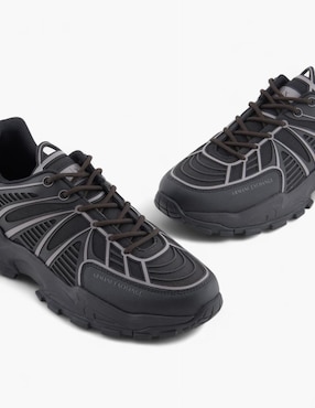 Tenis Armani Exchange Sneaker 3D para hombre